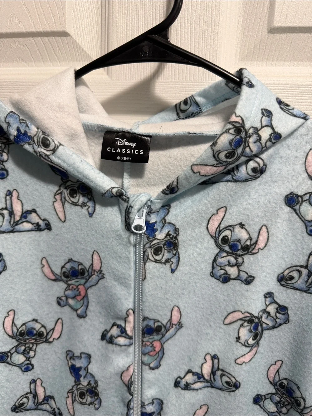 Disney Classics Stitch Hooded Kids Pajama Onesie